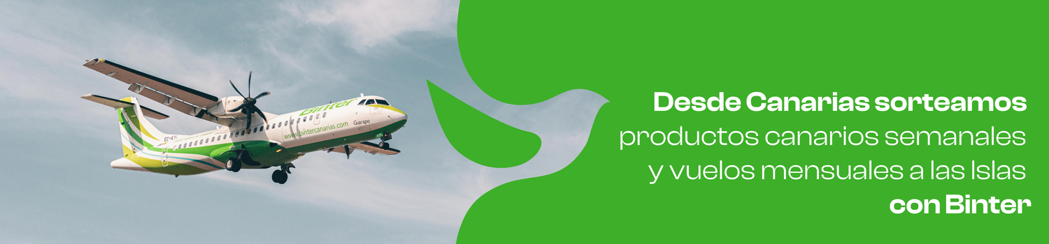 Sorteo vuelos a las islas con Binter